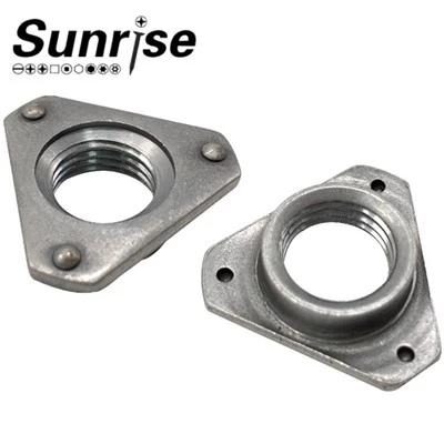 Đai ốc hàn tam giác, các bộ phận