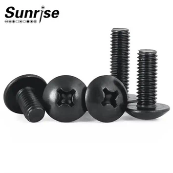 JIS Black Cấp 4.8 8.8 Vít đầu giàn nấm Phillips