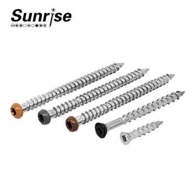 Vít ván dăm chìm bằng gỗ composite Torx Drive